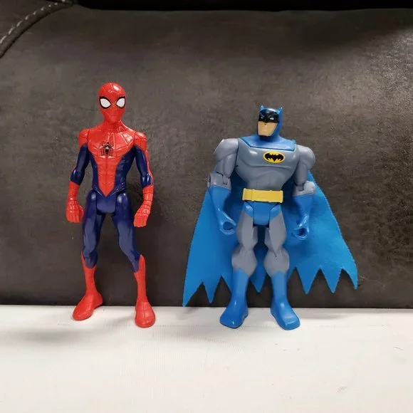 Toys | Action Figures Batman And Spiderman | Poshmark